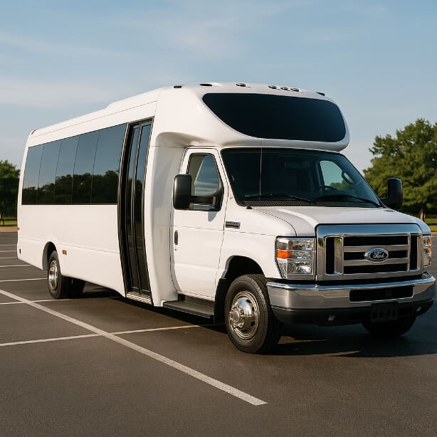Antioch Shuttle Bus Rentals 20 Passenger Shuttle Bus