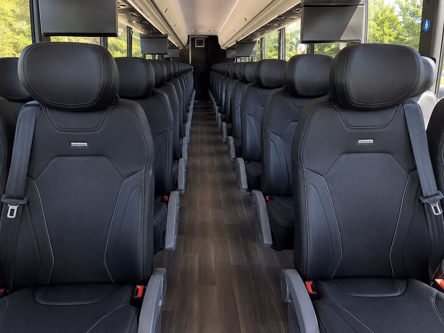 antioch charter bus interior gallery