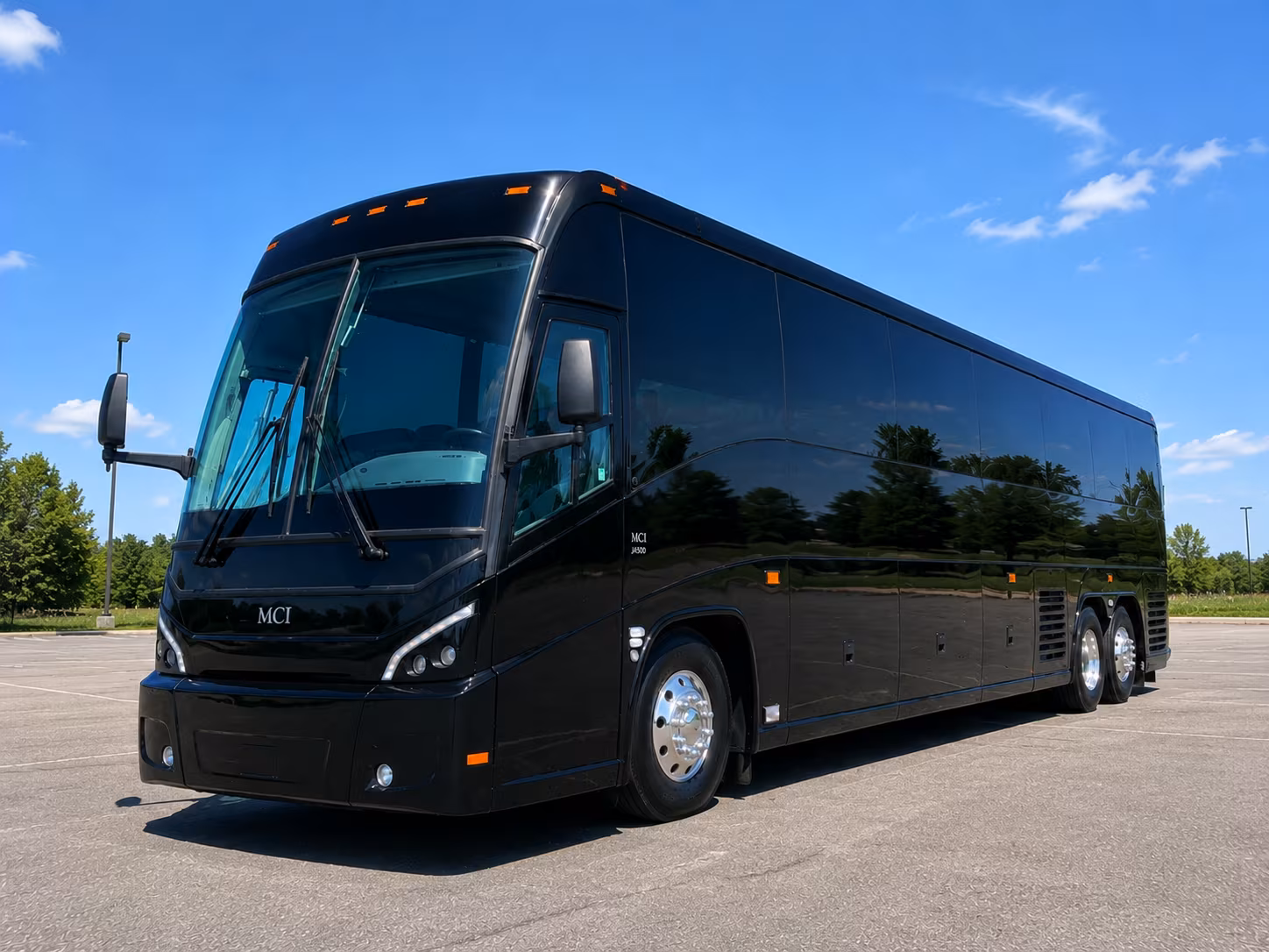 antioch charter bus services exterior