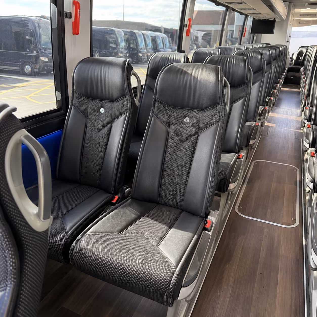antioch charter bus services inside